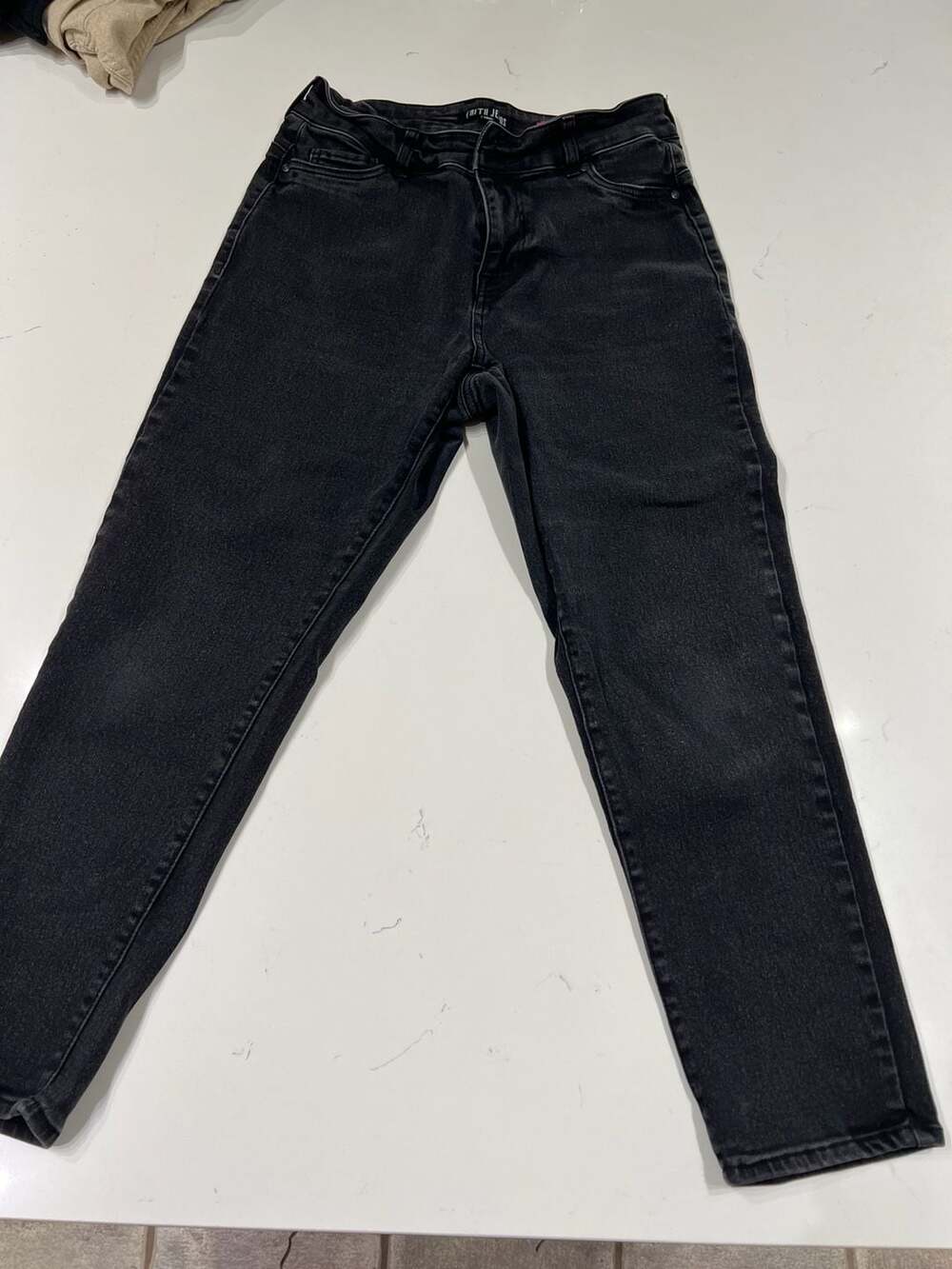 Faith Jeans Women's Size 14W Black Skinny Jeans